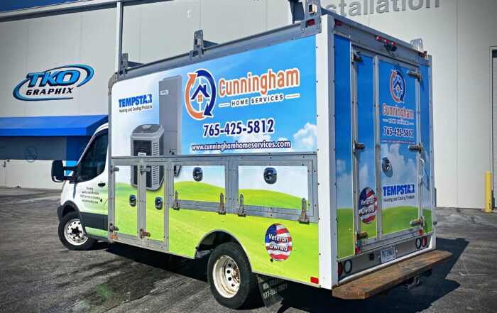 Top Quality HVAC Vehicle Graphics – TKO Graphix
