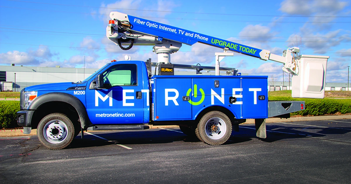 Bucket Truck Graphics Metronet TKO Graphix